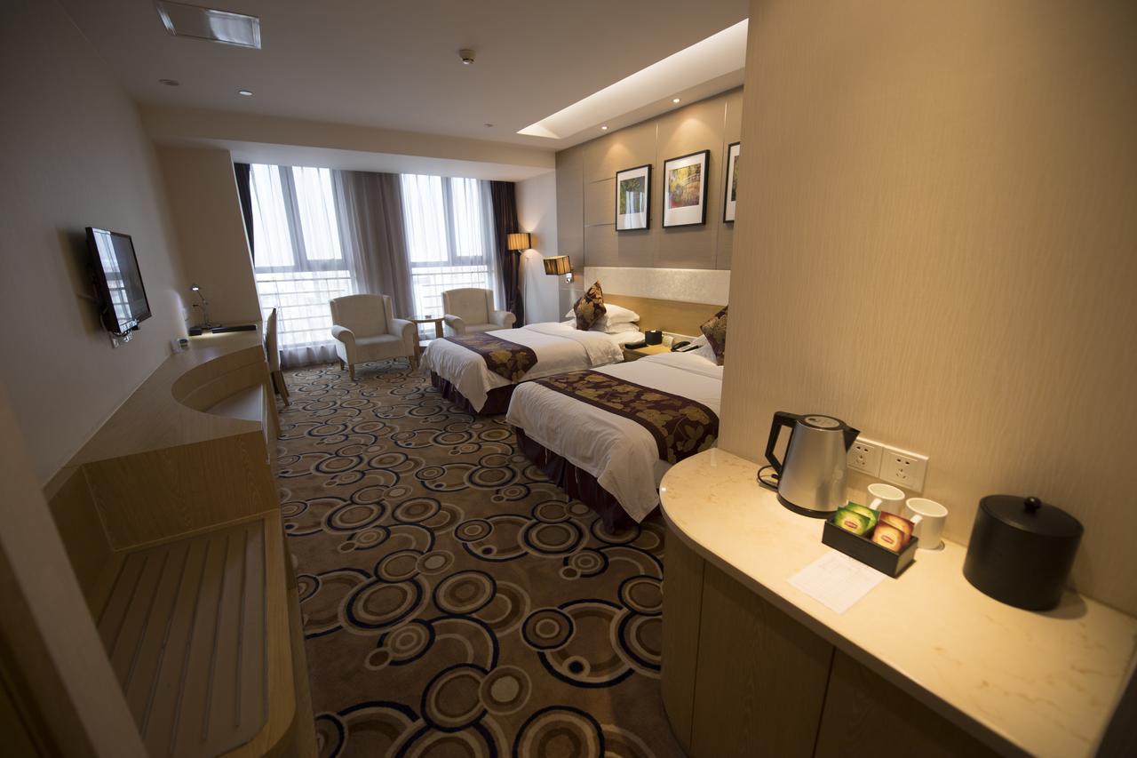Suzhou Sun Plaza Hotel Ngoại thất bức ảnh